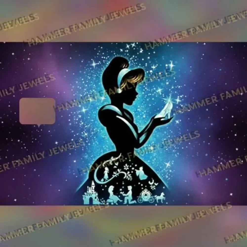 Cinderella Card Decal